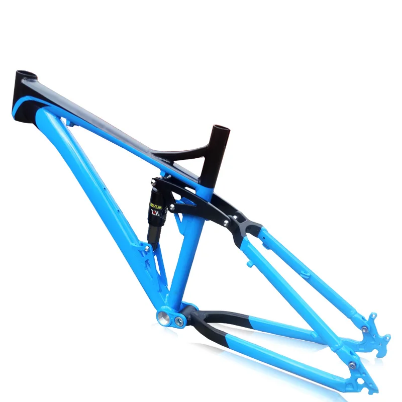 Kalosse 150mm  Full Suspension Mountain  Bike  Frame 17 Inches     Aluminum  Alloy Bicycle  Frame