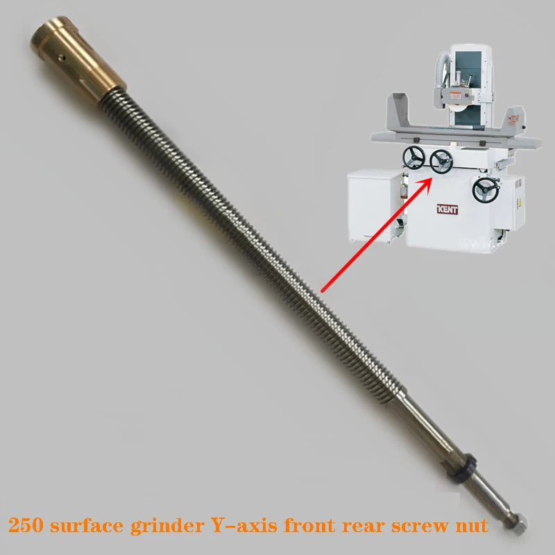 1Set  High-Quality Taiwan KENT Jiande 200 250 Flat Hand Grinder Accessories Y-Axis Front Rear Screw Nut Copper Sleeve 560/460MM