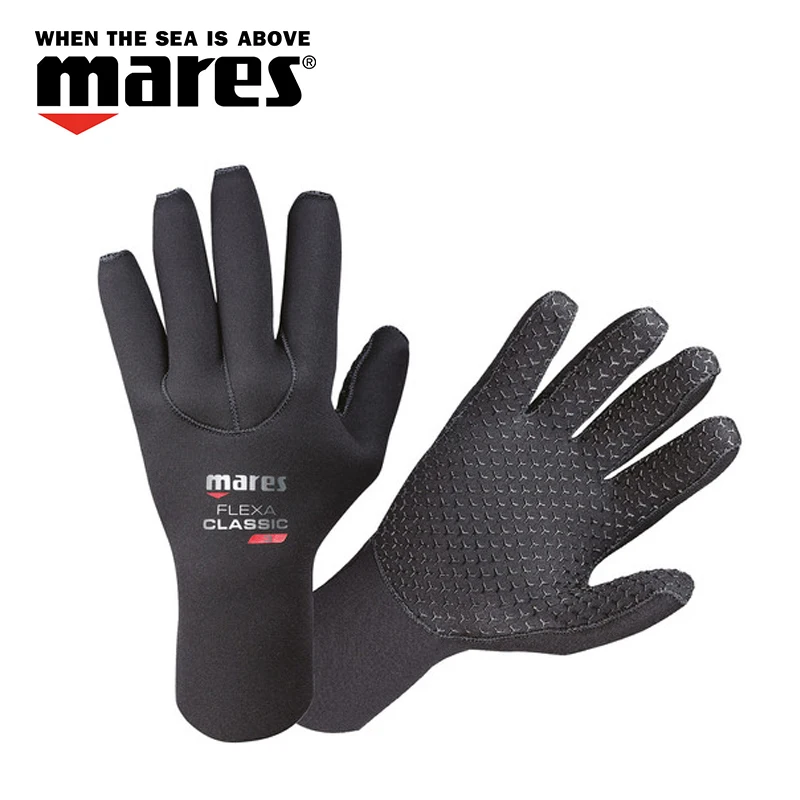 Mar-guante de neopreno 412723 para hombre y mujer, accesorio de doble forro, clásico, 3mm