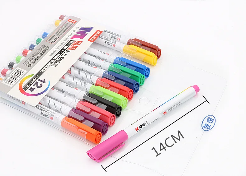 8 Colors Low-Odor Dry Erase Markers, Whiteboard Erasable Marker Pens Set, Ultra Fine Tip, Assorted Colors, 8-Count