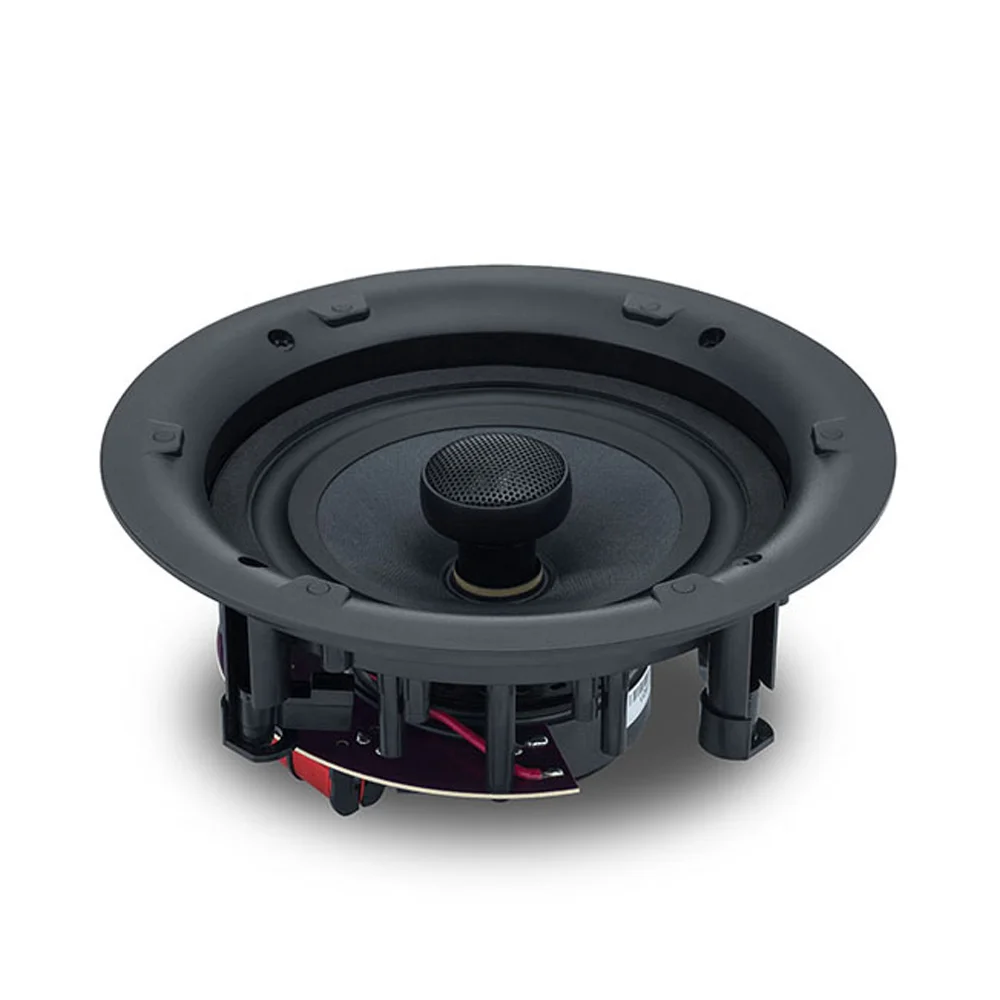 Oupushi in ceiling speaker 8 Ohm 100W frameless ceiling speakers white sound wall loudspeakers for home audio system