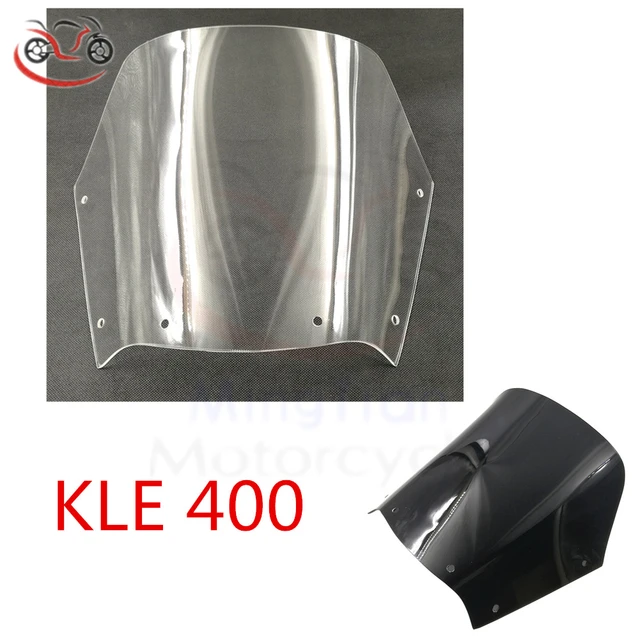 KLE400 Motorcycle Fairing Windshield Glass Offroad Motorcycle Windscreen  for Kawasaki KLE 400 - AliExpress