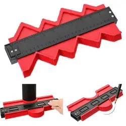 Shape Gauge Duplicator Profile Duplication Gauge Contour Template Plastic Contour Copy Duplicator Measuring Tool Blue