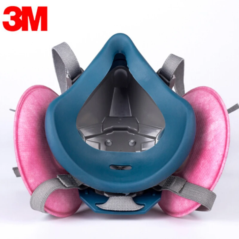 7 In 1 Suit SPray Paint Dust Mask respirator For 3M 7502 2091 P100 Industry Dust Respirator Fliters