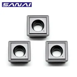 SANAI Drill Bit Carbide Insert SPMG CNC Lathe Turning Blade SPMG050204 SPMG060204 SPMG07T308 SPMG090408 SPMG110408 Cutting Tool