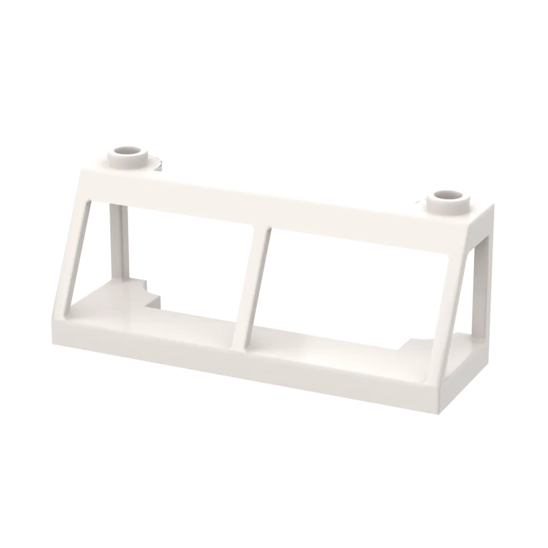 10PCS Bricks 13760 2X6X2 frame train windshield For Building Blocks Parts DIY Educational Construction Christmas Gift Toy