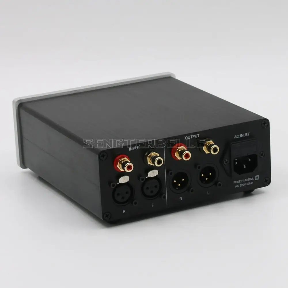 Finished XLR Balance / RCA Single-Ended Preamp HiFi Audio Switcher Adapter Splitter Unity Gain Buffer Symmetrizer