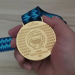 nice  2021 Copa America Champions Medal The 2020 European Cup Medal The Italian Champion Medal Messi Argentina Champion Medals