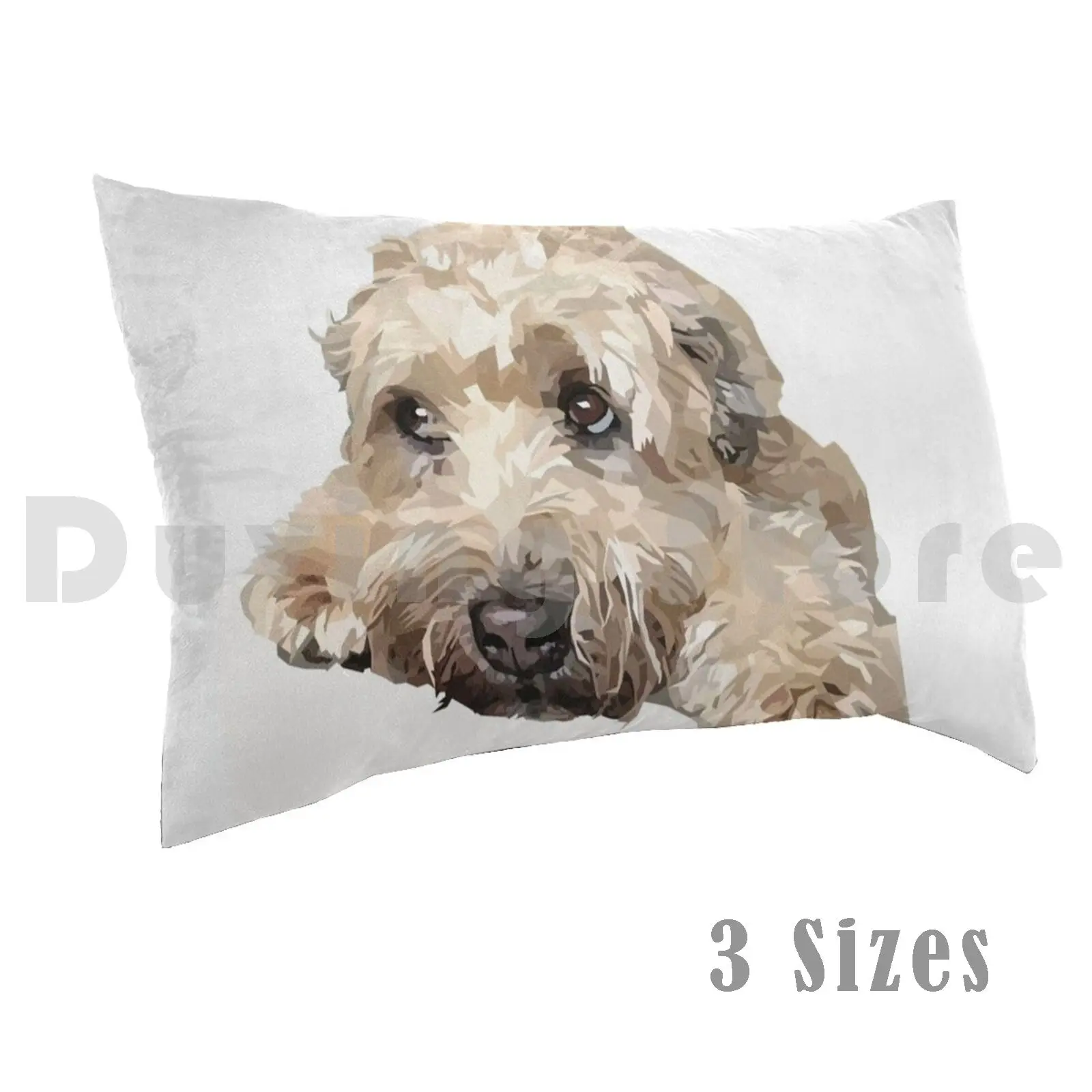 Sasha Pillow Case Printed 50x75 Dog Graphic Dog Graphic Customized Wheaten Terrier Terrier Soft Coated Wheaten