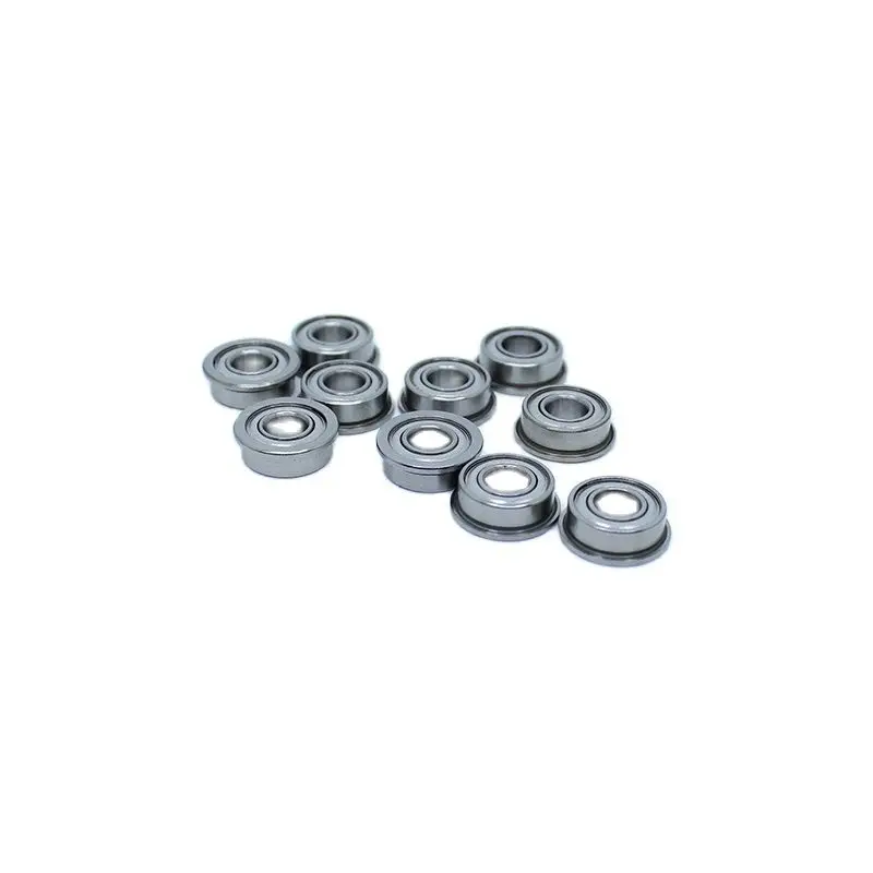 F686 ZZ Flange Bearing 6x13x5 mm ABEC-1 ( 10 PCS )  Flanged F686 Z ZZ  Ball Bearings F618/6ZZ