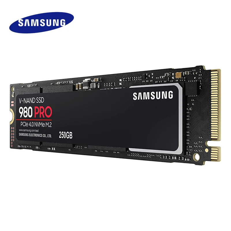 SAMSUNG SSD M.2 500GB 970 EVO Plus NVMe Internal Solid State Drive 980 PRO 1TB Hard Disk 980 Nvme 250GB HDD untuk Komputer Laptop