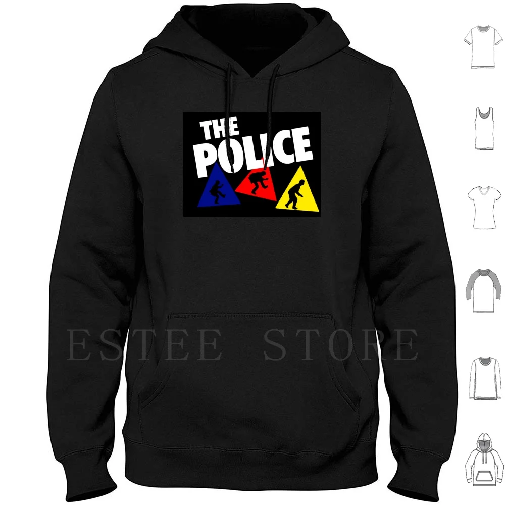 The Police Best Trending Cover Hoodies Long Sleeve The Police Best Trending Cover Wijaya Best Seller Musick Metal