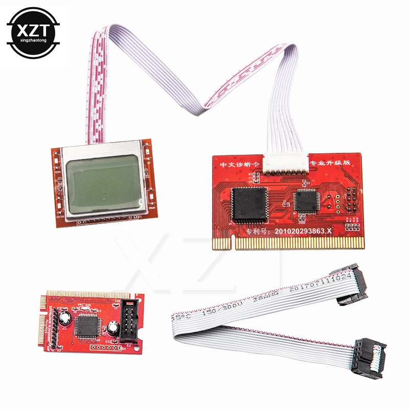 NEW Computer Tablet PCI Motherboard Analyzer Diagnostic Tester Post Test Card Dual Screen PTi8 LEDfor PC Laptop Desktop