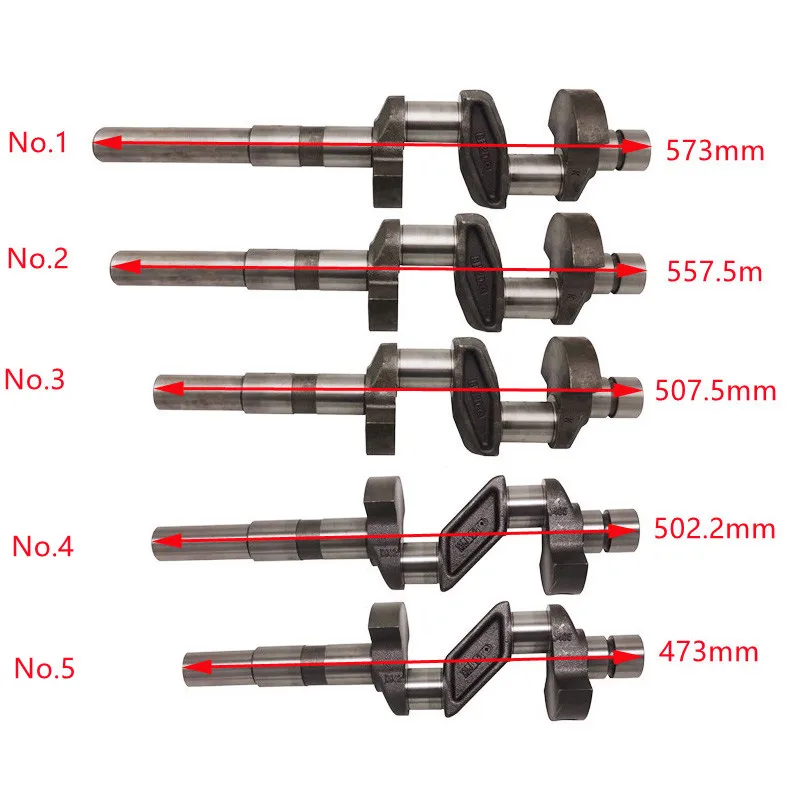 Crankshaft for Copeland refrigeration compressor