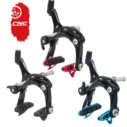 CNC Bicycle Brake Racing Road bike Dual Pivot C Brake Aluminum Triathlon Bicycle V Brake Caliper