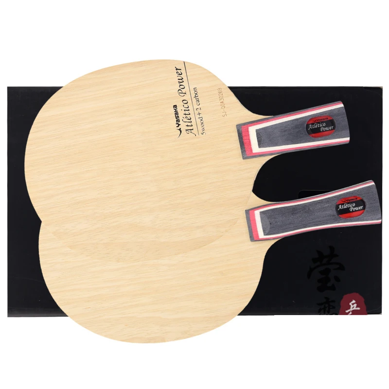 

Yasaka ATLETICO Power Table Tennis Racket, Carbon Blade, Ping Pong Racket