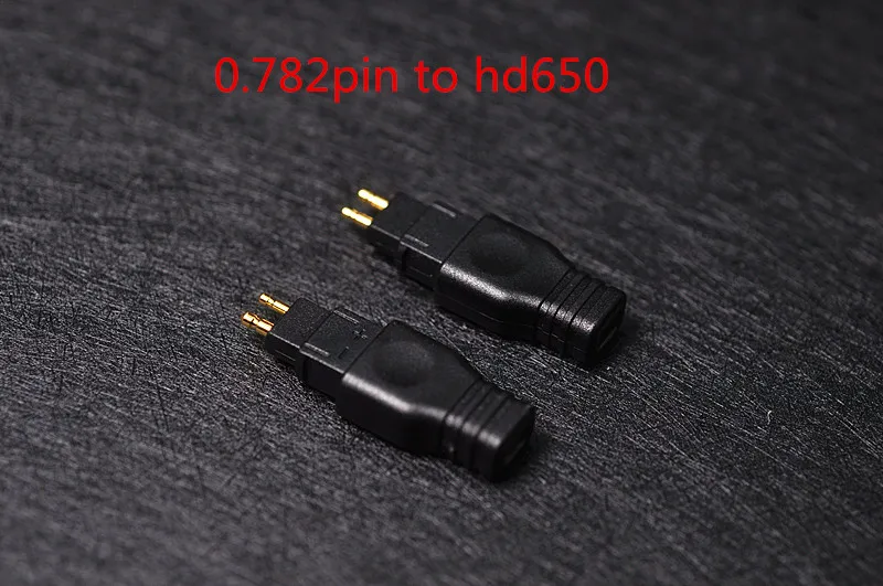 MMCX 0.78 2 핀 QDC fitear JH exk hd650 핀 변환 플러그인