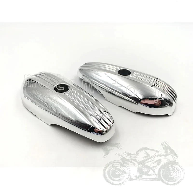 دراجة نارية سكوتر لهوندا AF24 جوليو AF52 كروم الجبهة امتصاص الصدمات غطاء الجبهة صدمة غطاء للحماية #5