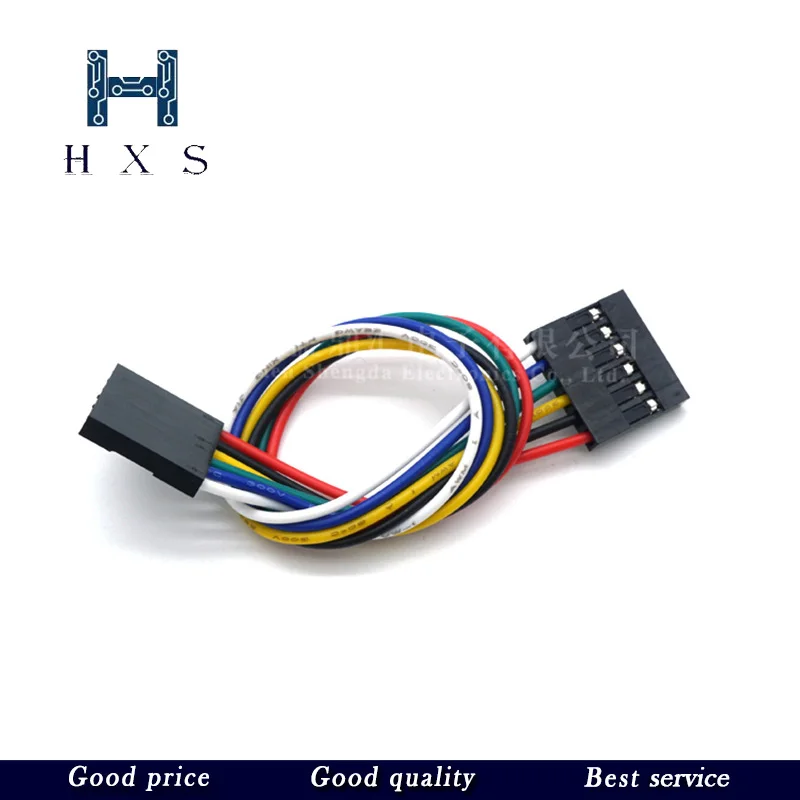 5PCS 2.54MM 2.54 Wire Dupont Line female to female 1P2 3 4 5 6 7 8 9 10 12 Pin Dupont cable connector JUMPER CABLE WIRE FOR PCB