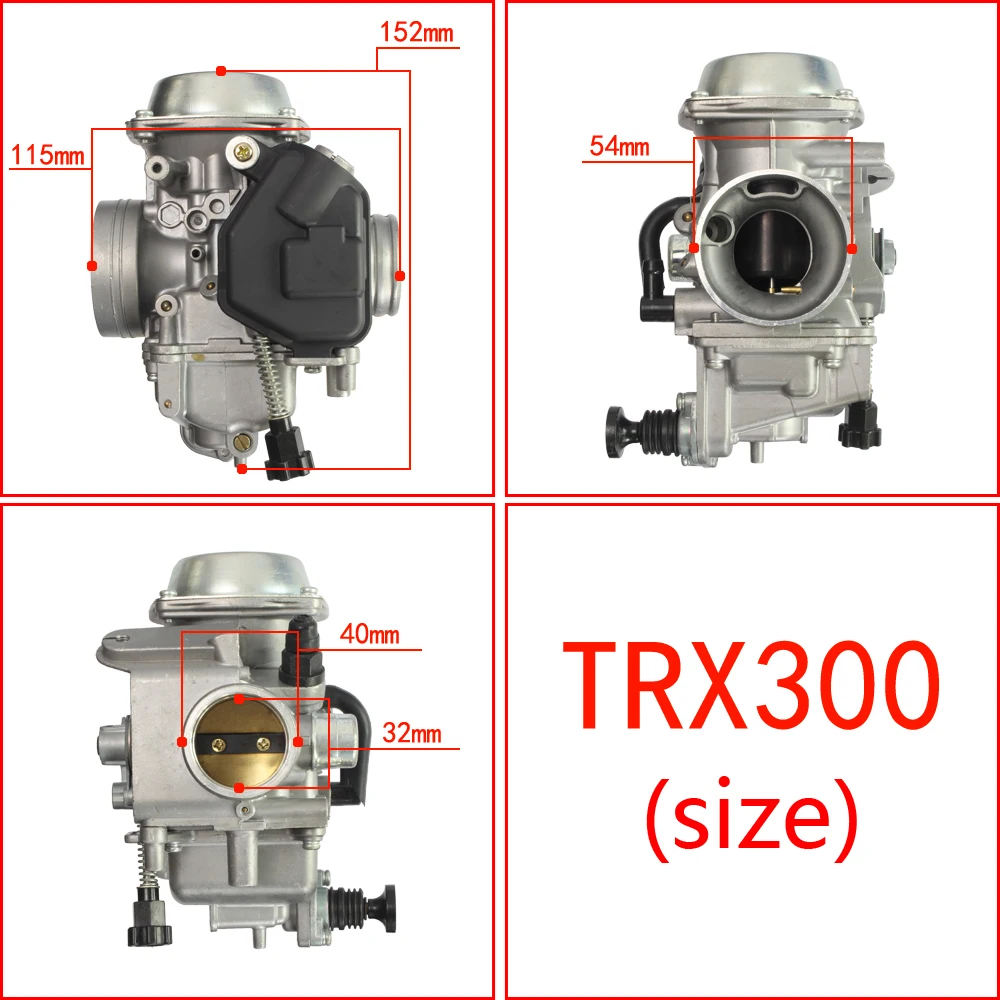 32MM ATV Motorcycle Moto Bike Carburetor Carb For HONDA TRX300 1988-2005 TRX350 1986-1987 TRX 300 350 UTV Rancher 4X4