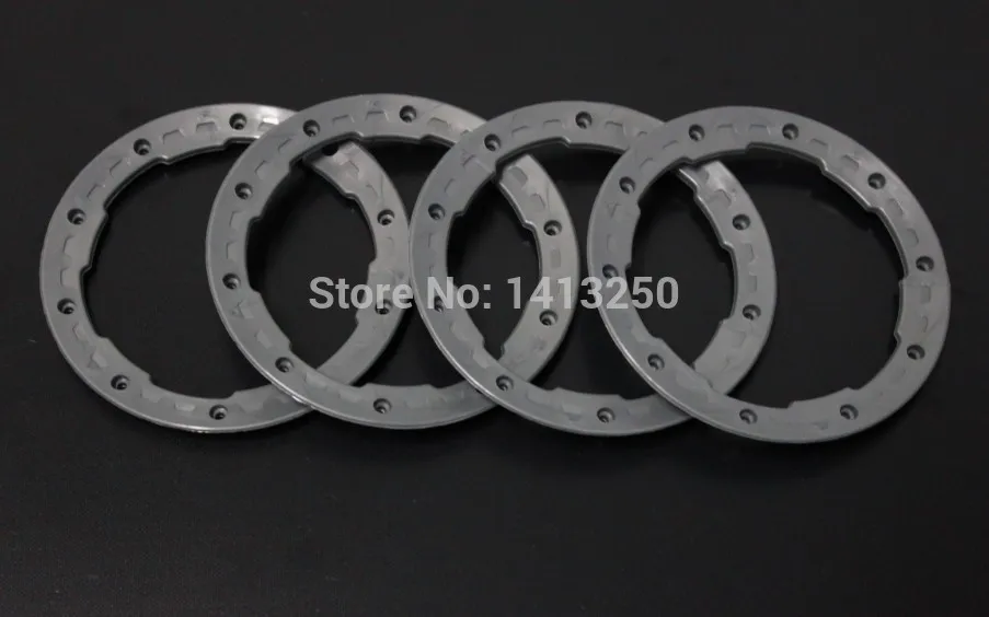 T1000 Heavy Duty Wheel Beadlock Ring (outside 4pc) for HPI ROVA KM BAJA 5T 5SC RC CAR Parts