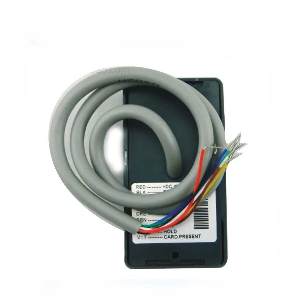 Wasserdicht 125khz RFID EM ID Access Control Reader RFID Kartenleser Wiegand 26 34 Kartenleser Led-anzeigen sicherheit