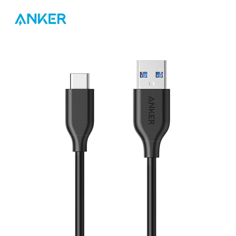 Anker USB C Cable Powerline USB C to USB 3.0 Cable for Samsung iPad Pro Sony LG HTC charging cable for xiaomi