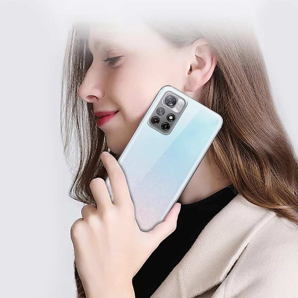 Ultra Thin Silicone Phone Case For Xiaomi Redmi Note 11 10 9 8 Pro Max 11T 10S 9S 9T 8T Clear Soft Case For Redmi 10 9A 9C Coque