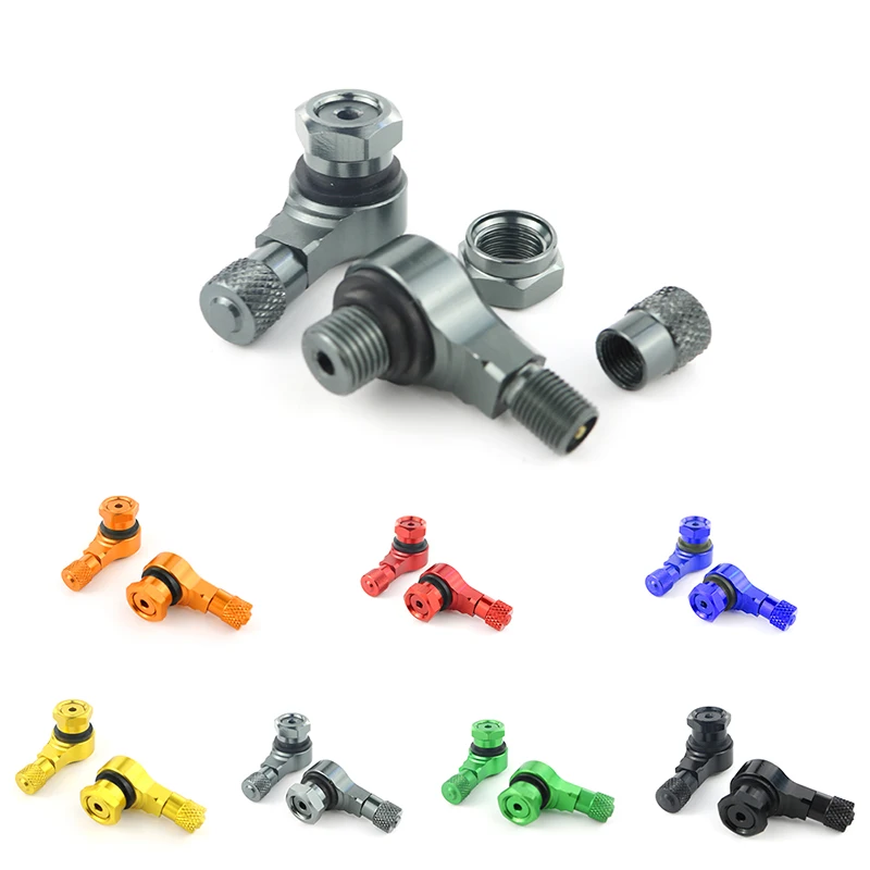 For BMW S1000RR S1000R S1000XR HP4 R1200RS G310R R1150R Motorcycle 2 PCS Aluminium Tire Tyre Valve Stems Tubeless Valves 11.3 mm