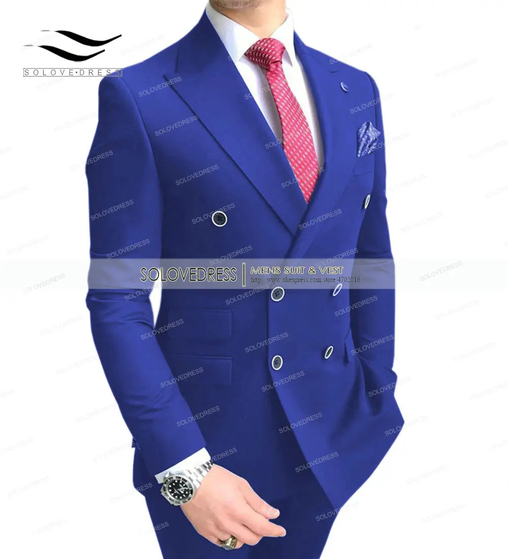 ¡Solo 1 chaqueta! Blazer de doble botonadura para hombre, chaqueta Formal de ajuste Regular con solapa de muesca, esmoquin sólido para graduación