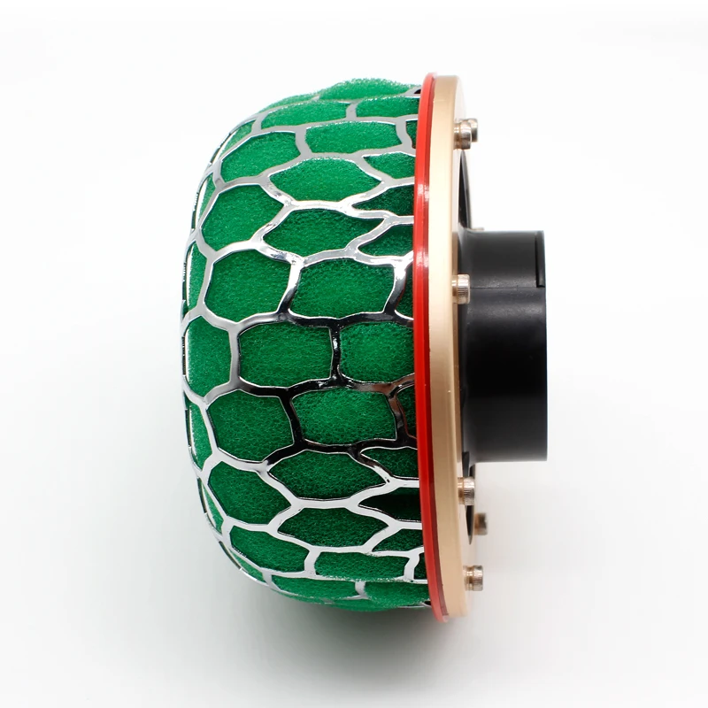 

DEFT Green Sponge Air Filter 60mm 80mm 100mm Universal Mushroom Head Shape High Flow Car Sponge Air Filter Accessories Parts