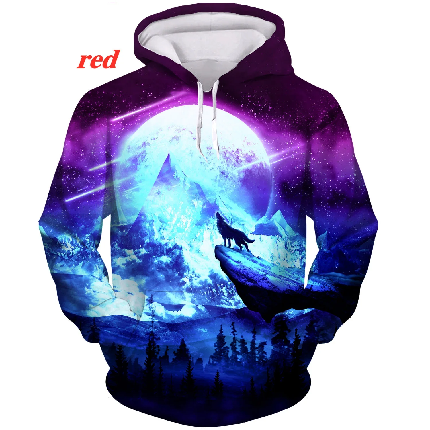 

Cool Wolf 3D Printed Hoodies Harajuku Fashion Animal Hooded Sweatshirt Unisex Autumn Casual Hoodie Pullover Tops