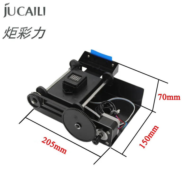 Jucaili printer cleaning station single-head 5113/dx5/dx7/xp600/4720/I3200 capping station short type single motor head assembly