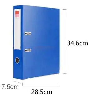 A4 Binder Punch Folder 2 Hole Data Folder Office Personnel File Folder