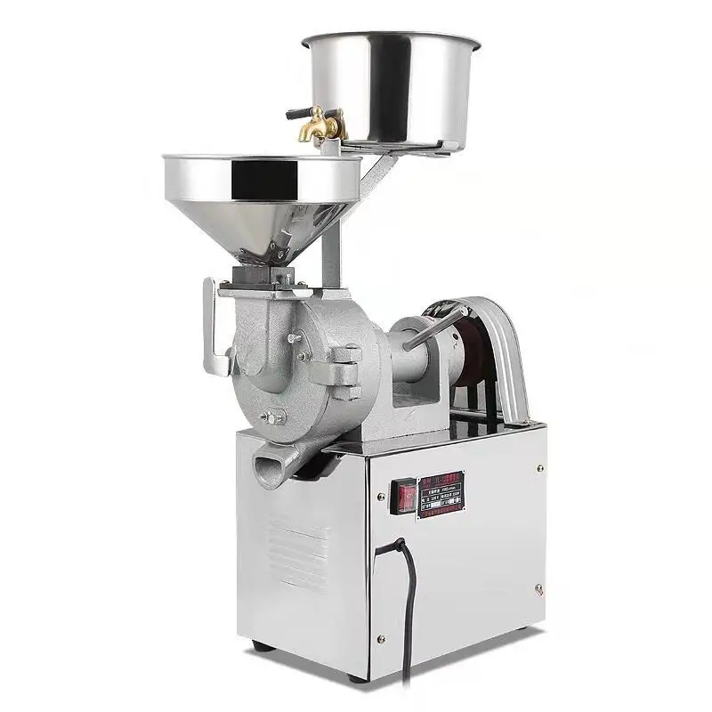 

Commercial high-power wet and dry grinder, household soybean soymilk grinding machine, rice Whole grains grinder