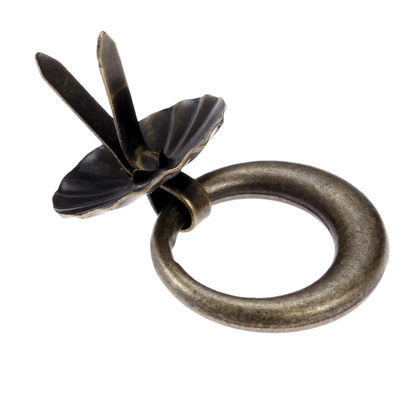 Bộ 5 Đồng Cổ Vintage Tủ Núm Và Tay Cầm Đồ Nội Thất Núm Ngăn Kéo Nhà Bếp Tủ Vòng Kéo Tay Cầm Đồ Nội Thất Phần