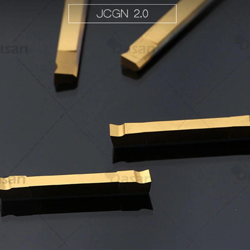 10 قطعة JCGN JCGN200F JCGN200FR كربيد إدراج عالية الجودة التصنيع باستخدام الحاسب الآلي مخرطة الحز شفرة أداة للصلب