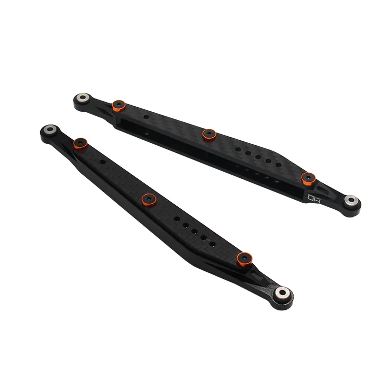 HR Aluminum Carbon Fiber Lower Suspension Trailing Arms for Axial RBX10 Ryft