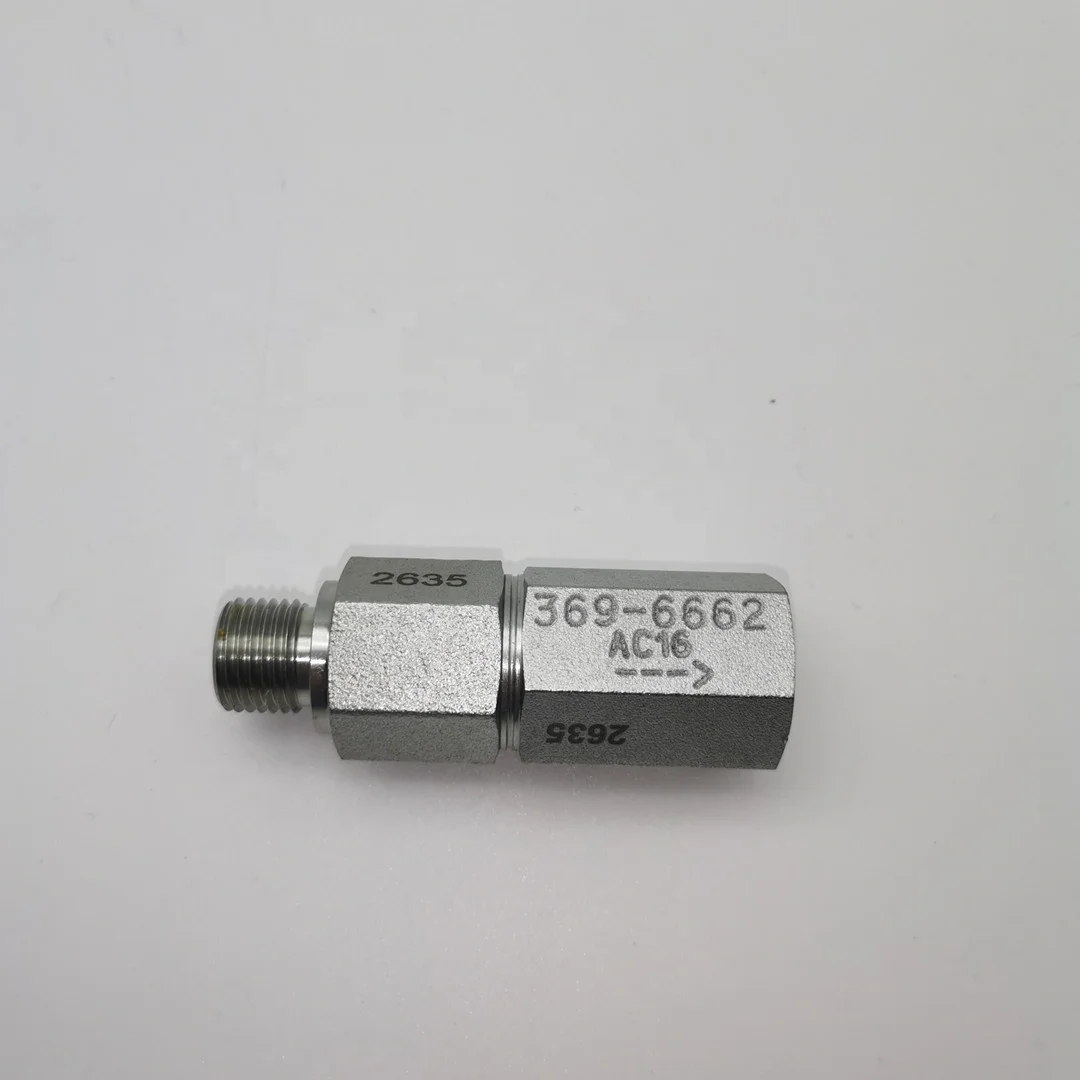 369-6662 3696662 Regulator 320D 330D Excavator Fuel Rail Pressure Relief Limiter Valve