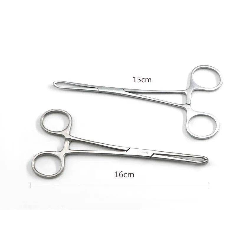 Alice Rat Tooth Clamps Pet Orthopaedic Surgical Instruments Tissue Forceps Cervical Forceps Uterine Forceps