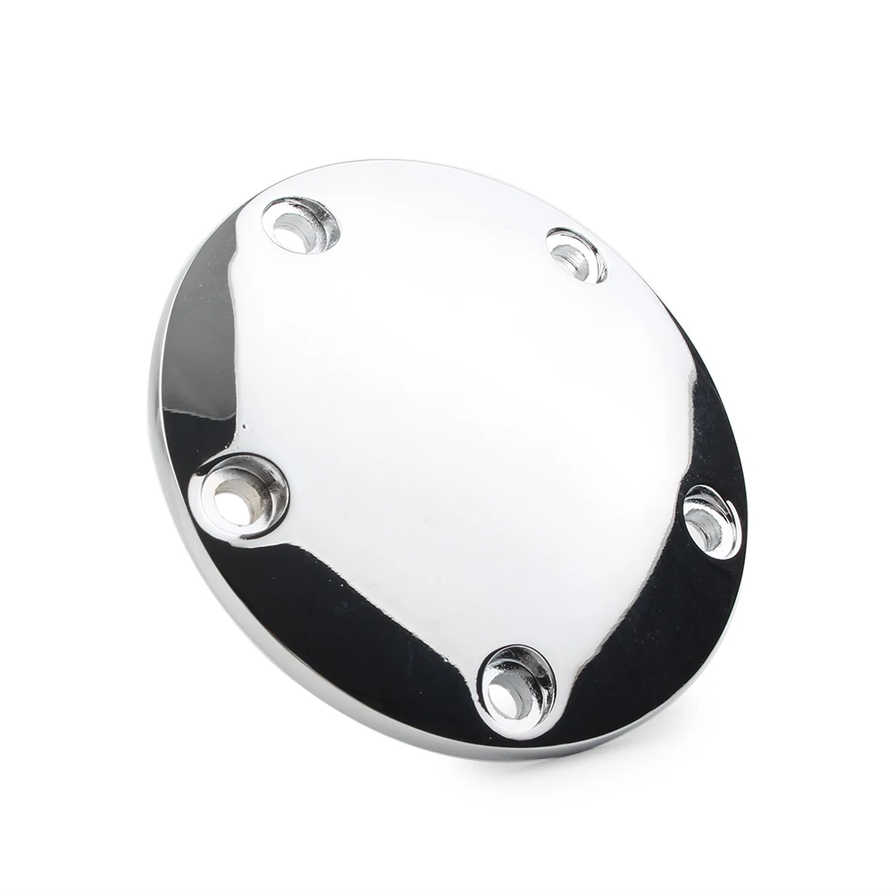 Chrome Motorbike Domed Timing Points Cover Aluminum for Harley Davidson Twin Cam Softail Dyna Touring 1999-2017