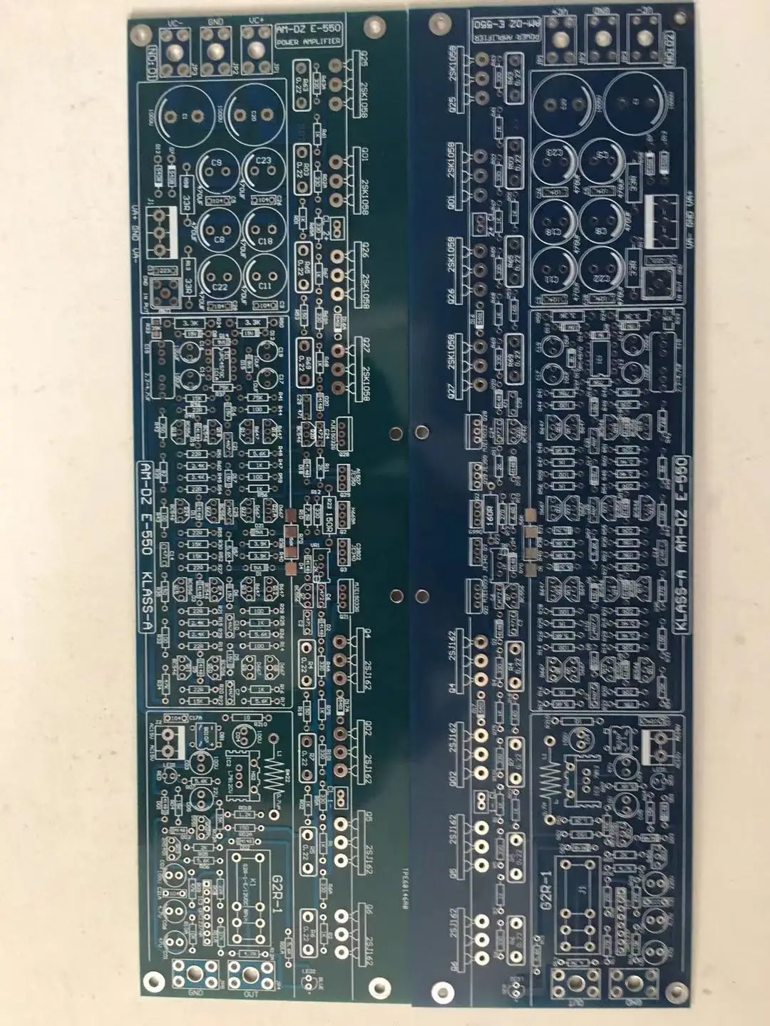 1 pair Golden Throat E550 Field Effect Tube Class A Power Amplifier Board E405 Pure Power Amplifier PCB