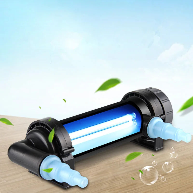 Sterilizer UV Light Bulb Water Filter Replacement Light Tube 2-pin G23 Base Linear Twin Tube UV-C Germicidal Ultraviolet
