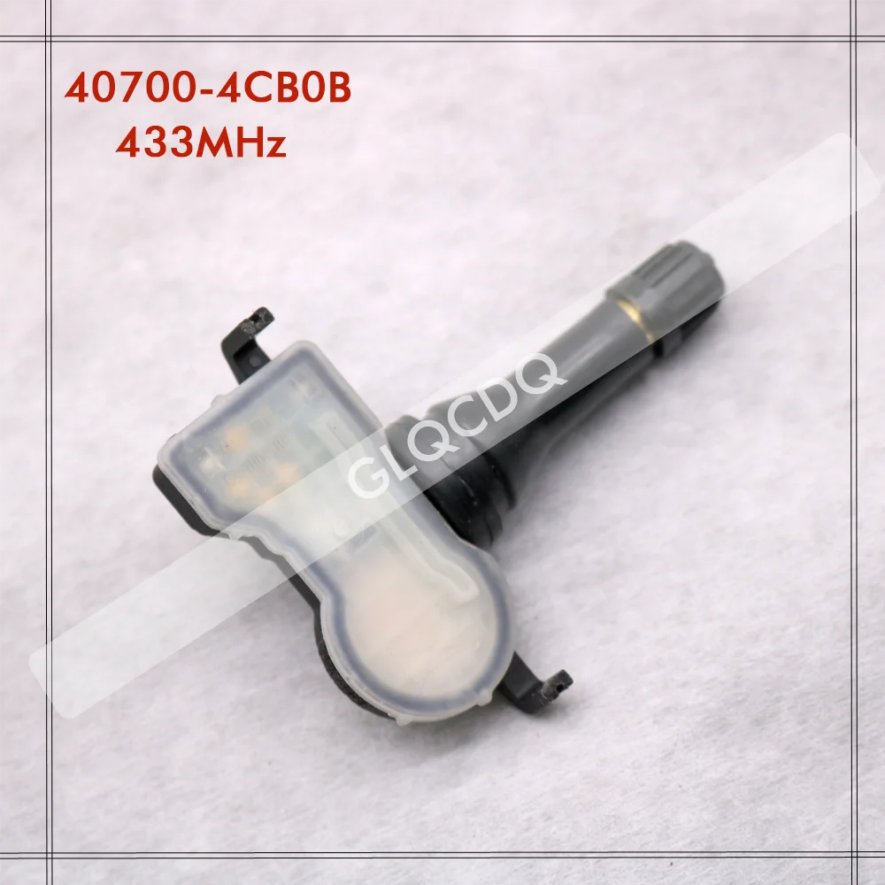 TPMS SENSOR FOR 2018-2024 INFINITI QX50 TIRE PRESSURE SENSOR TPMS 433MHz TIRE AIR PRESSURE 40700-4CB0B 407004CB0B 40700-4CB0A