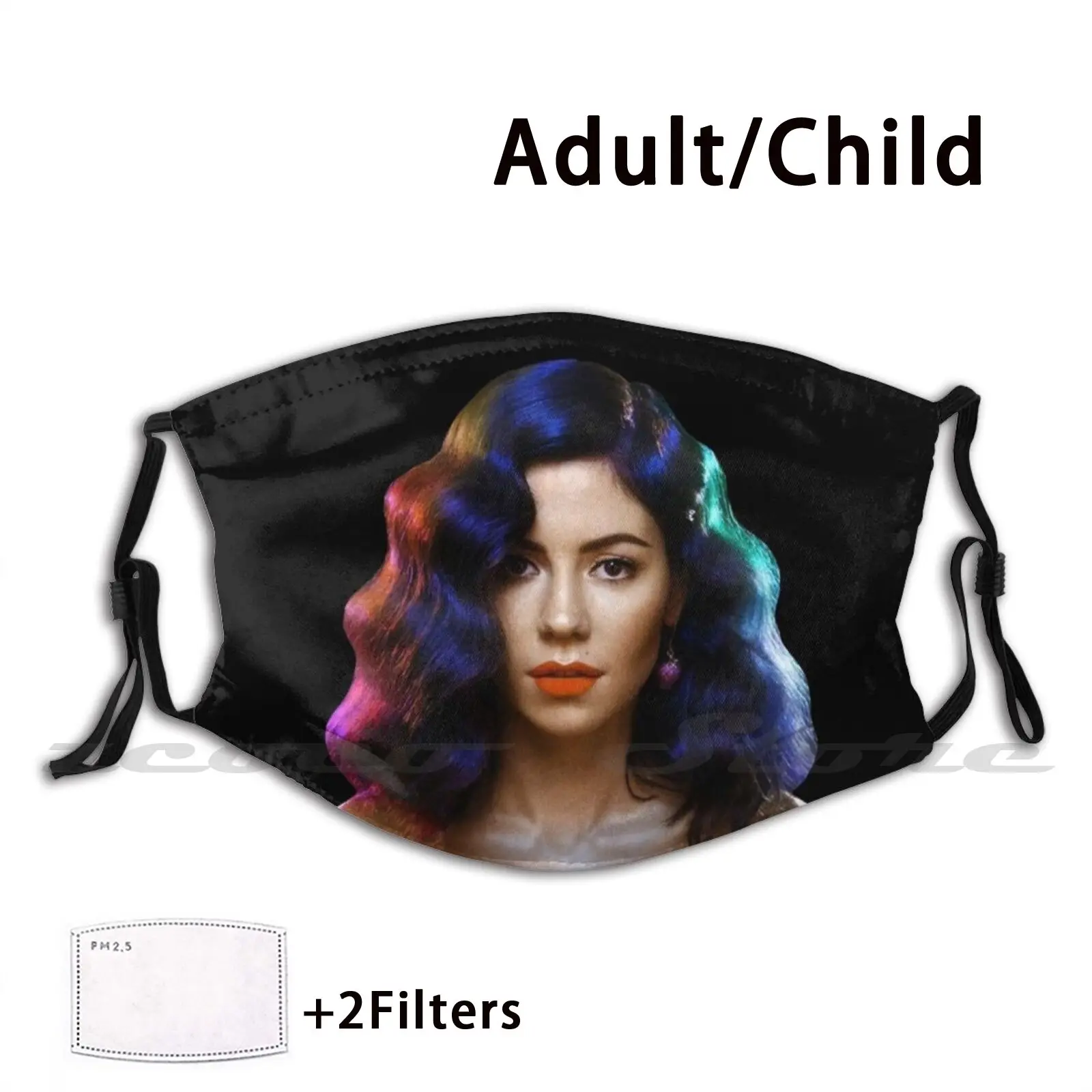 

Marina And The Diamonds Froot Album Transparent Mask Diy Washable Filter Pm2.5 Mouth Trending Marina Marina And The Diamonds