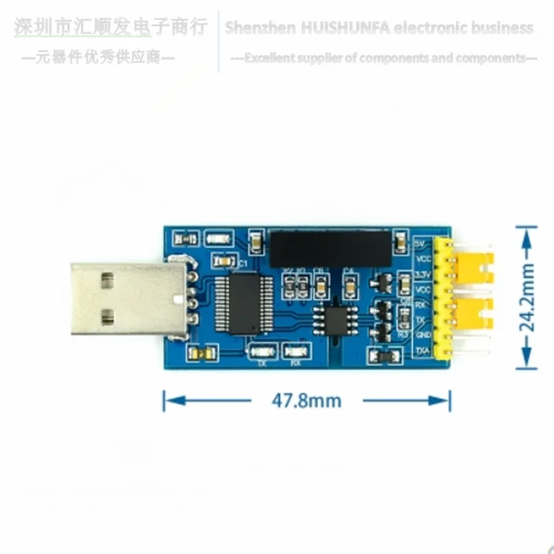 Módulo SERIAL de aislamiento FT232, USB a puerto TTL, aislamiento magnético FT232RL, aislamiento fotoeléctrico
