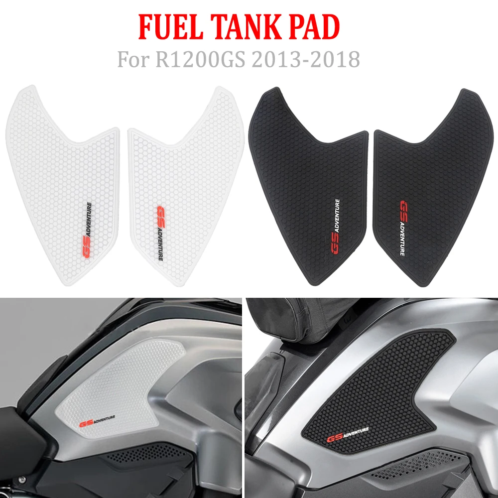 

For BMW R1200GS R 1200 GS LC 2013-2018 2017 2016 2015 Motorcycle Non-slip Side Fuel Tank Stickers Waterproof Pad Rubber Sticker