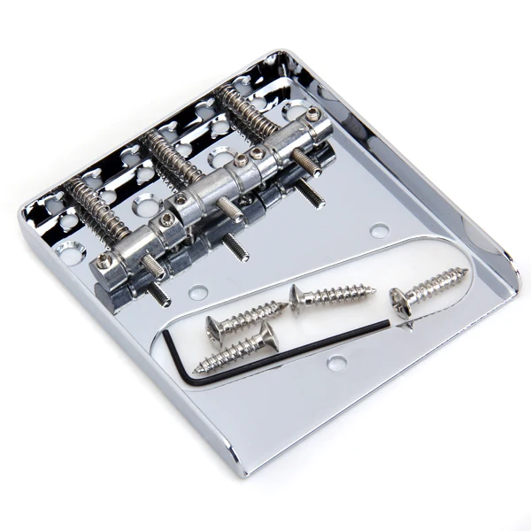 Tooyful – pont de selle Vintage en acier inoxydable, accessoire de guitare basse électrique à cordes pour Telecaster traditionnel