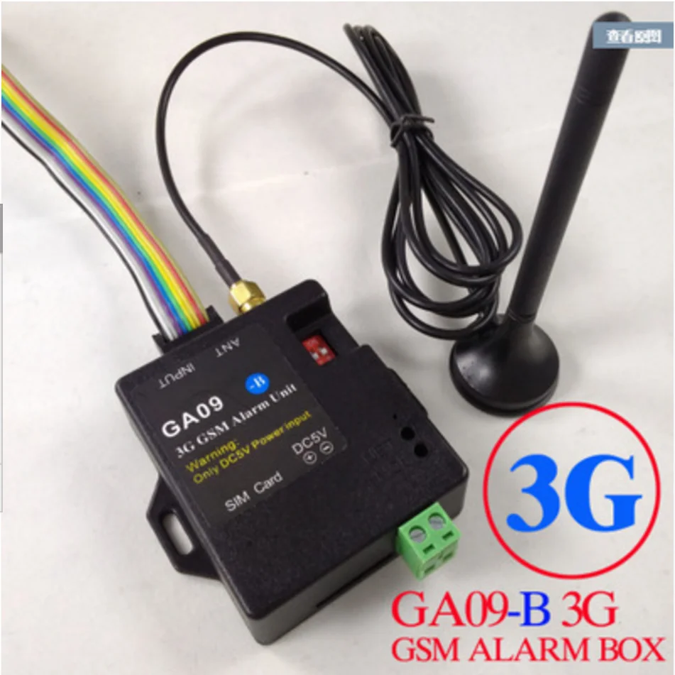 8 channel GL09-B 3G GSM SMS Alarm System Security System Suitable for battery operated portable Alert