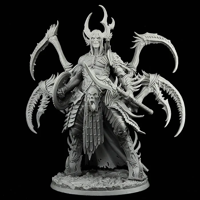 

Unassambled 190mm ancient fantasy man warrior (WITH BIG BASE ) Resin figure miniature model kits Unpainted